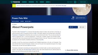 About Powerpets | Power Pets Wiki | FANDOM powered by Wikia