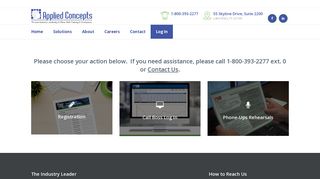 Applied Concepts, Inc. Power Phone-Ups | Log In