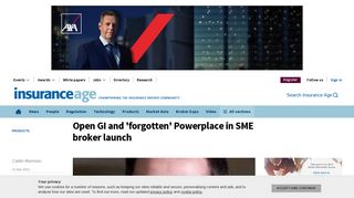 Open GI and 'forgotten' Powerplace in SME broker launch - Insurance ...