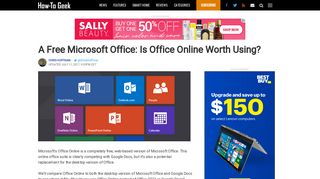 A Free Microsoft Office: Is Office Online Worth Using? - How-To Geek