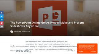 The PowerPoint Online Guide: How to Make and Present Slideshows ...