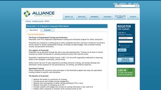 PowerSafe T & D Baseline Computer/Web Based - Alliance Safety ...