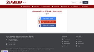 Login - Alamosa School District