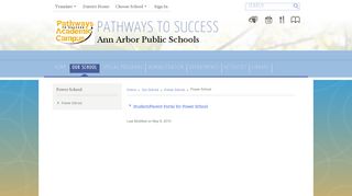 Power School - Ann Arbor Public Schools
