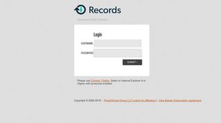 Login - TalentEd Records