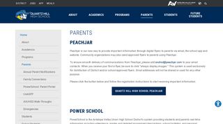 Parents - Quartz Hill High School