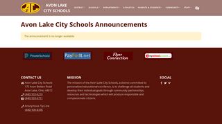 News - Avon Lake City Schools