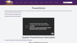 PowerSchool - Avon Local School District