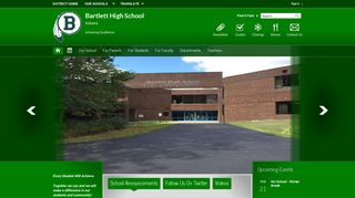 Bartlett High School / Homepage - Webster Public Schools