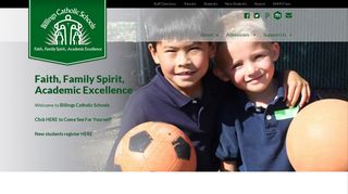 Billings Catholic Schools - Faith, Family Spirit, Academic Excellence