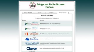 Students Portal - Bridgeport Public Schools