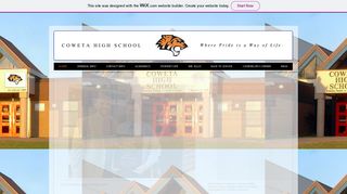 Coweta High School - Wix.com