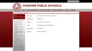 CPS Links - Cheshire Public Schools