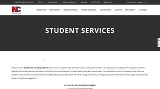 Student Services – North Chicago CUSD 187