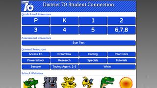 District 70 Student Connection