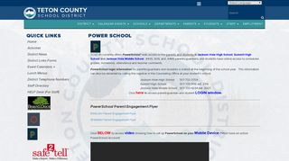 Power School - Teton County School District #1