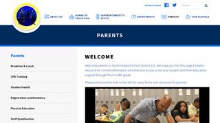 Parents - South Holland School District #151