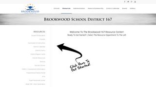 Resources – Brookwood School District 167