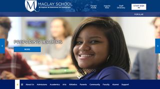 Using the Power School Portal App - Maclay School