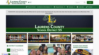 Laurens County School District 55: Home
