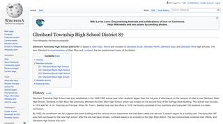 Glenbard Township High School District 87 - Wikipedia