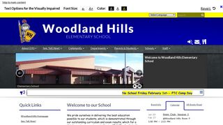 Woodland Hills Elementary School: Home