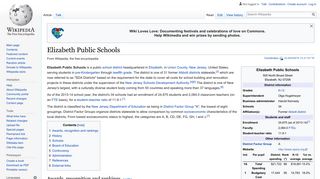 Elizabeth Public Schools - Wikipedia
