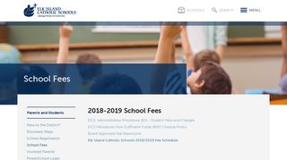 School Fees | Elk Island Catholic Schools