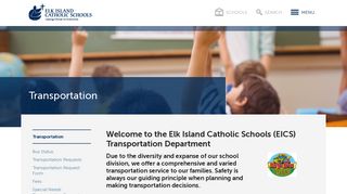 Transportation | Elk Island Catholic Schools