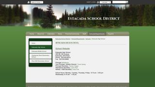 Estacada High School - Estacada School District
