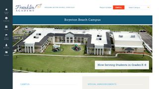 Franklin Academy Boynton Beach's Home Page