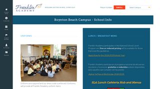 Franklin Academy Boynton Beach's School Info