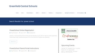 Search Results for “power school” – Greenfield-Central Schools