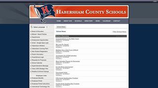 News - Welcome to the Habersham County Schools Website