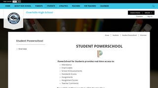 Student Powerschool / Overview - Harnett County Schools