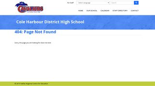 Student Email | Cole Harbour District High