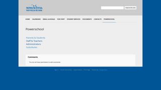 Powerschool - Eastern Shore District High School - Google Sites