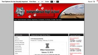 Home - Independence High School - Tate County School District