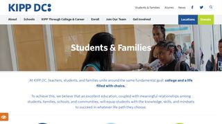 Students & Families - KIPP DC