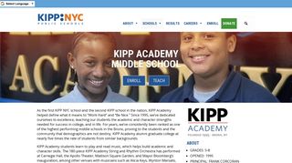 KIPP Academy Middle School | KIPP NYC