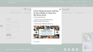 Login - Lake Orion Community Schools