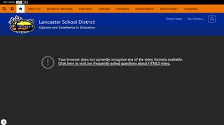 PowerSchool - Lancaster School District