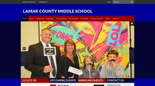 Lamar County Middle School: Home