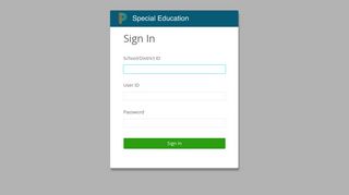 User Login - PowerSchool