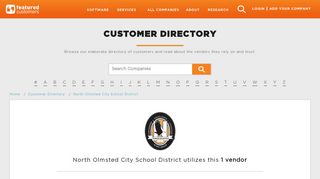 Business Software used by North Olmsted City School District