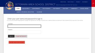 Sign In - Octorara Area School District