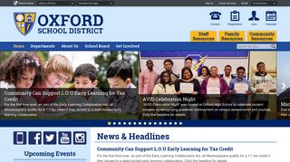 Oxford School District / Home