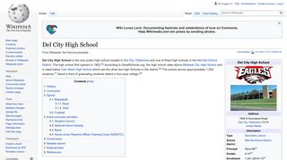 Del City High School - Wikipedia