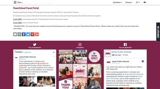Jenks Public Schools - PowerSchool Parent Portal