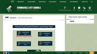 Power School-Power Teacher / Overview - Strongsville City Schools